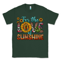 Sports Green for the love of sunshine sunflower our lady of guadalupe Classic Tee - JahusDesignShop