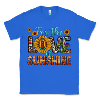 True Royal for the love of sunshine sunflower our lady of guadalupe Classic Tee - JahusDesignShop