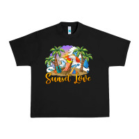 Black sunset love Urban Heavy Tee - BarkalooDesign
