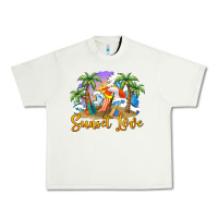 Pistachio sunset love Urban Heavy Tee - BarkalooDesign