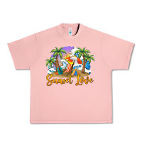 Salmon sunset love Urban Heavy Tee - BarkalooDesign