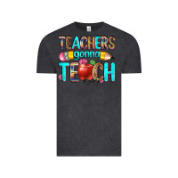 Vintage Black teachers gonna teach Vintage Tee - Zillion Design Studio