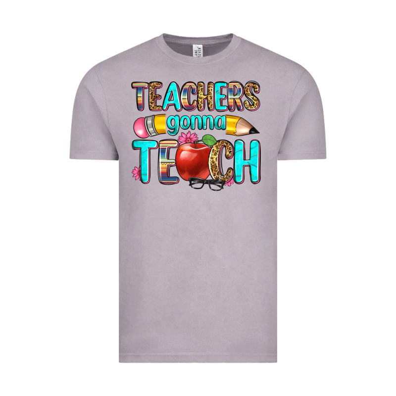 Teachers Gonna Teach Vintage Tee by Zillion Design Studio | Teevron
