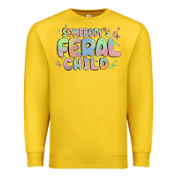 Lemon somebody's feral child Premium Sweatshirt - MaliasSmallBusiness
