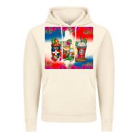 Vintage Artic dominican republic coffee cups Vintage Hoodie - Zillion Design Studio
