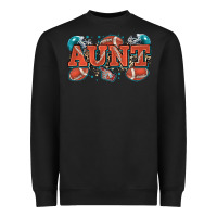 Black aunt American football Heavyweight Sweatshirt - Zillion Design Studio