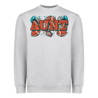 Heather Grey aunt American football Heavyweight Sweatshirt - Zillion Design Studio