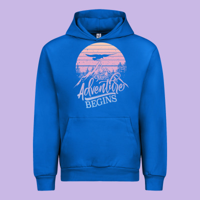 The Adventure Begins Urban Hoodie Designed By Bettercallsaul