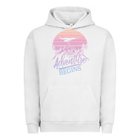Pigment Lunar Rock The Adventure Begins Urban Hoodie - Bettercallsaul