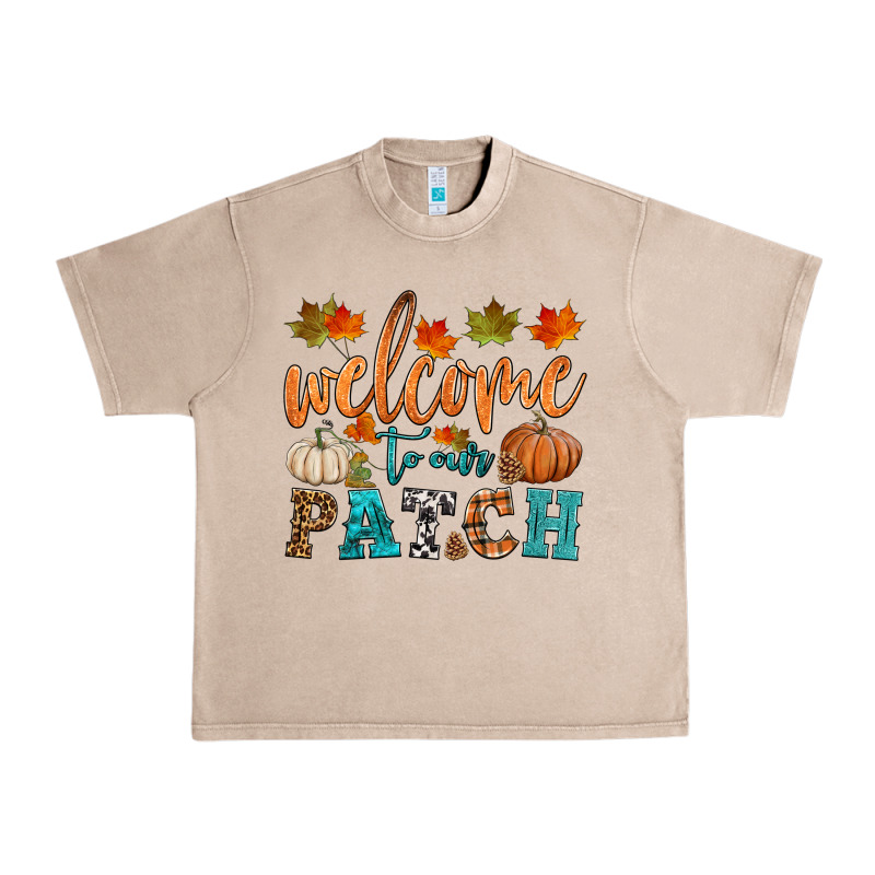 Welcome To Our Patch Urban Heavy Tee by HRA Design Shop | Teevron