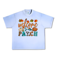Grape Ice welcome to our patch Urban Heavy Tee - HRA Design Shop