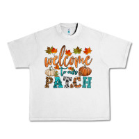 Lunar Rock welcome to our patch Urban Heavy Tee - HRA Design Shop