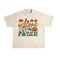 Sandshell welcome to our patch Urban Heavy Tee - HRA Design Shop