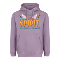 Lavender holy spirit wonderful counselor Heavyweight Hoodie - MaliasSmallBusiness