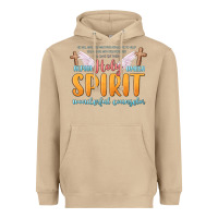 Mushroom holy spirit wonderful counselor Heavyweight Hoodie - MaliasSmallBusiness