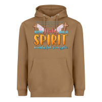 Toasted Coconut holy spirit wonderful counselor Heavyweight Hoodie - MaliasSmallBusiness
