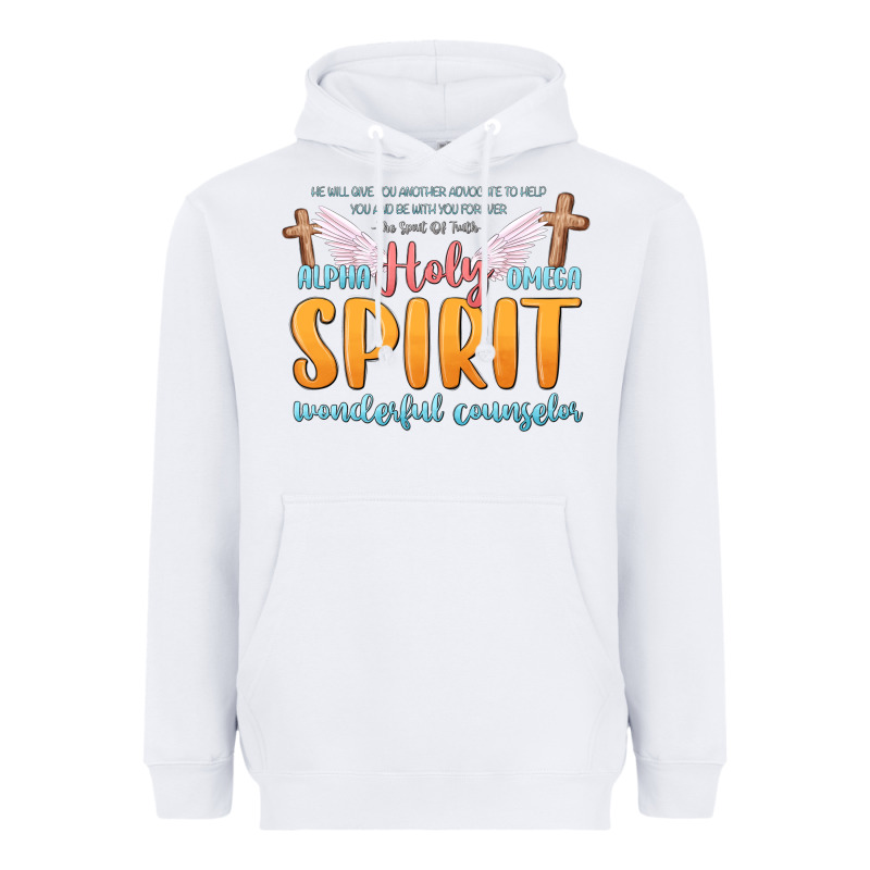 Holy Spirit Wonderful Counselor Heavyweight Hoodie by MaliasSmallBusiness | Teevron
