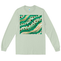 Matcha green glitter Long Sleeve Tee - JahusDesignShop