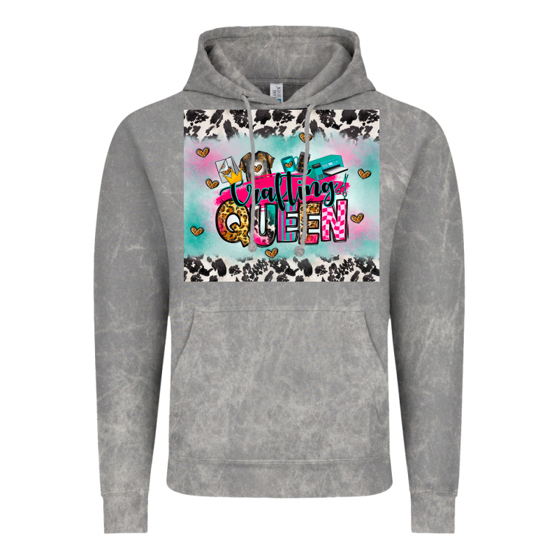 Crafting Queen Vintage Hoodie by Zillion Design Studio | Teevron