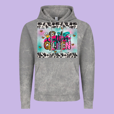 Vintage Hoodie crafting queen