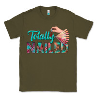 Army Green totally nailed bbs Classic Tee - BundleAndBundleShop
