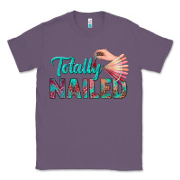 Lavender totally nailed bbs Classic Tee - BundleAndBundleShop