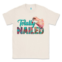 Natural totally nailed bbs Classic Tee - BundleAndBundleShop