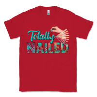 Red totally nailed bbs Classic Tee - BundleAndBundleShop
