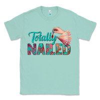 Seafoam totally nailed bbs Classic Tee - BundleAndBundleShop