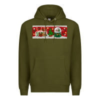 Army Green noel Premium Hoodie - BundleAndBundleShop