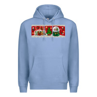 Colony Blue noel Premium Hoodie - BundleAndBundleShop