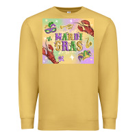 Antique Gold mardi gras Premium Sweatshirt - MaliasSmallBusiness