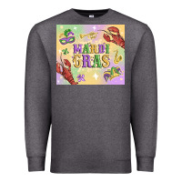 Charcoal Heather mardi gras Premium Sweatshirt - MaliasSmallBusiness