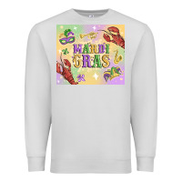 Dove Grey mardi gras Premium Sweatshirt - MaliasSmallBusiness