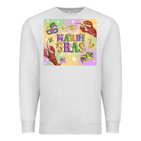 Oatmeal Heather mardi gras Premium Sweatshirt - MaliasSmallBusiness