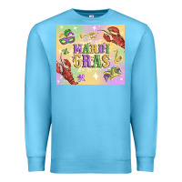 Ocean Blue mardi gras Premium Sweatshirt - MaliasSmallBusiness