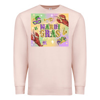 Pale Pink mardi gras Premium Sweatshirt - MaliasSmallBusiness