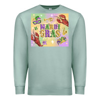 Seafoam mardi gras Premium Sweatshirt - MaliasSmallBusiness