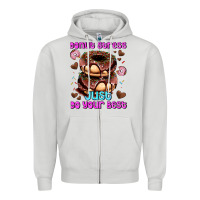 Dove Grey donut stress just do your best Zipper Hoodie - AdoDesignShop