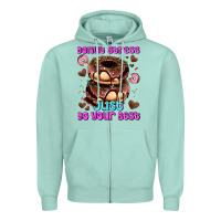 Seafoam donut stress just do your best Zipper Hoodie - AdoDesignShop