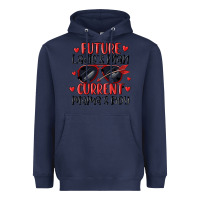 Navy future ladies man current mamas boy Heavyweight Hoodie - MaliasSmallBusiness