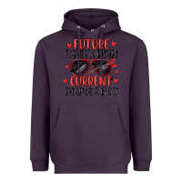 Plum future ladies man current mamas boy Heavyweight Hoodie - MaliasSmallBusiness