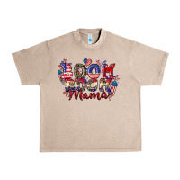 French Oak Boom boom Mama 4th of july Urban Heavy Tee - CowGirlArtShop