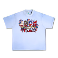 Grape Ice Boom boom Mama 4th of july Urban Heavy Tee - CowGirlArtShop