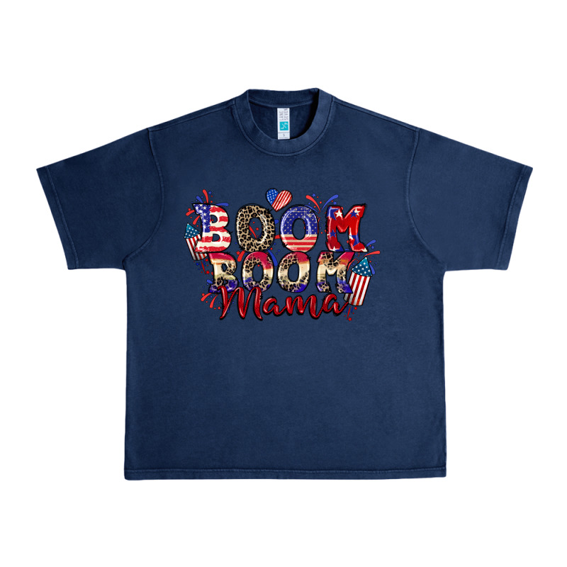 Boom Boom Mama 4th Of July Urban Heavy Tee by CowGirlArtShop | Teevron