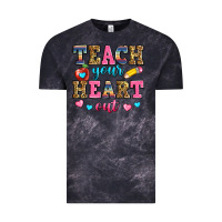 Cloud Black teach your heart out Vintage Tee - Zillion Design Studio