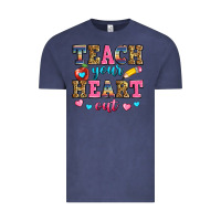 Vintage Denim teach your heart out Vintage Tee - Zillion Design Studio