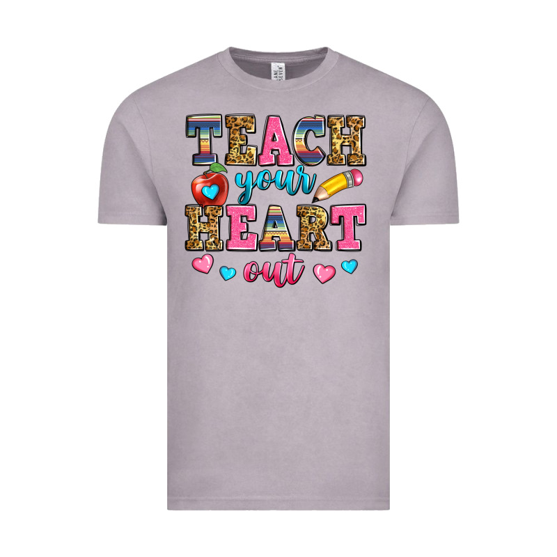 Teach Your Heart Out Vintage Tee by Zillion Design Studio | Teevron