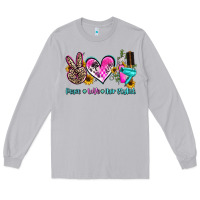 Moon Dust peace love hair stylist Long Sleeve Tee - AdoDesignShop