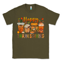 Army Green western happy thanksgiving bbs Classic Tee - BundleAndBundleShop